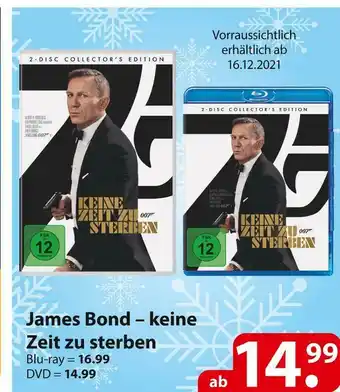 Famila Nord Ost James bond – keine zeit zu sterben Angebot