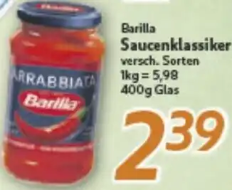 inkoop Barilla Saucenklassiker Angebot