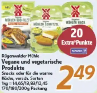 inkoop Rügenwalder Mühle Vegane und vegetarische Produkte Angebot
