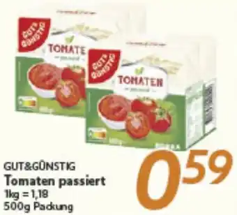 inkoop GUT&GÜNSTIG Tomaten passiert Angebot