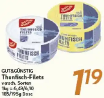 inkoop GUT&GÜNSTIG Thunfisch-Filets Angebot