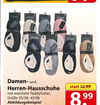 Famila Nord Ost Damen- und herren-hausschuhe Angebot