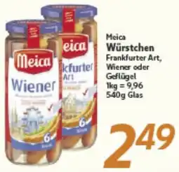 inkoop Meica Würstchen Angebot