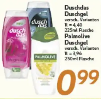 inkoop Duschdas Duschgel oder Palmolive Duschgel Angebot