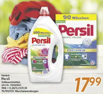 inkoop Henkel Persil Vollwaschmittel Angebot