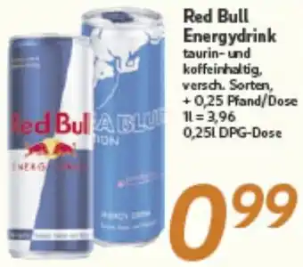 inkoop Red Bull Energydrink Angebot