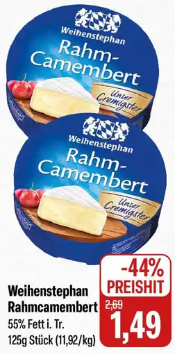 Feneberg Weihenstephan Rahmcamembert Angebot