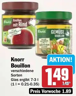 Hit Knorr Bouillon Angebot