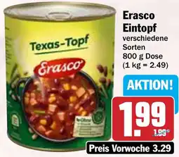 Hit Erasco Eintopf Angebot