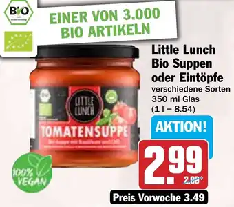 Hit Little Lunch Bio Suppen oder Eintöpfe Angebot
