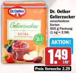 Hit Dr. Oetker Gelierzucker Angebot