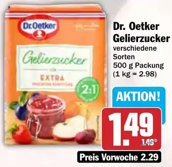Hit Dr. Oetker Gelierzucker Angebot
