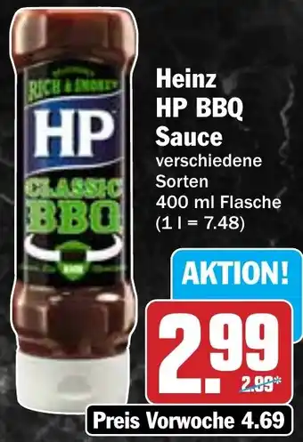 Hit Heinz HP BBQ Sauce Angebot