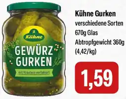 Feneberg Kühne Gurken Angebot