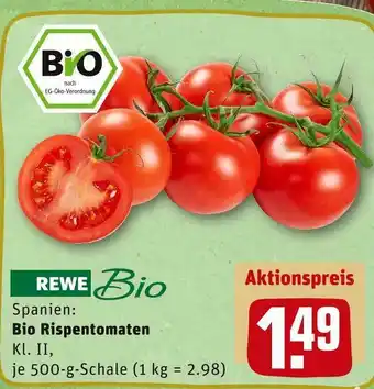 REWE Rewe bio bio rispentomaten Angebot