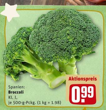 REWE Broccoli Angebot