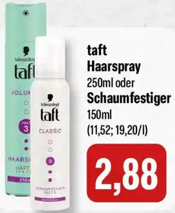 Feneberg taft Haarspray oder Schaumfestiger Angebot