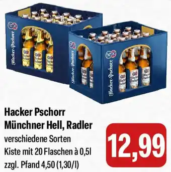 Feneberg Hacker Pschorr Münchner Hell, Radler Angebot