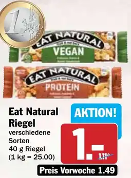 Hit Eat Natural Riegel Angebot