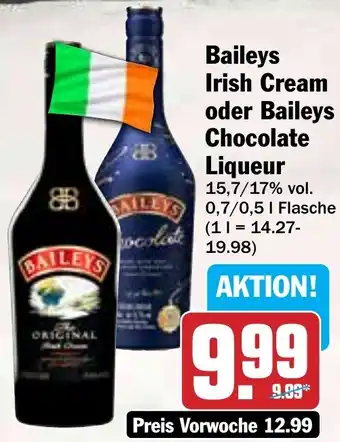 HIT Baileys Irish Cream oder Baileys Chocolate Liqueur Angebot