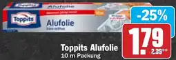 Hit Toppits Alufolie Angebot