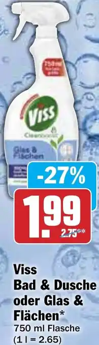 HIT Viss Bad & Dusche oder Glas & Flächen Angebot