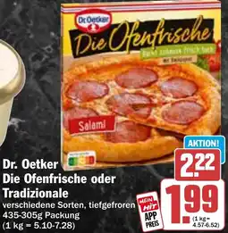 Hit Dr. Oetker Die Ofenfrische oder Tradizionale Angebot