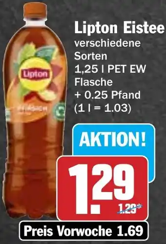 Hit Lipton Eistee Angebot
