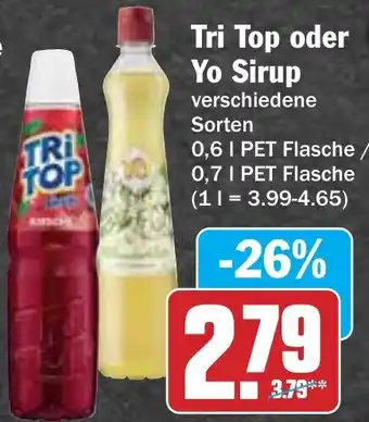 HIT Tri Top oder Yo Sirup Angebot
