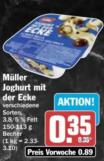 AEZ Müller Joghurt mit der Ecke Angebot