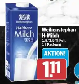 AEZ Weihenstephan H-Milch Angebot