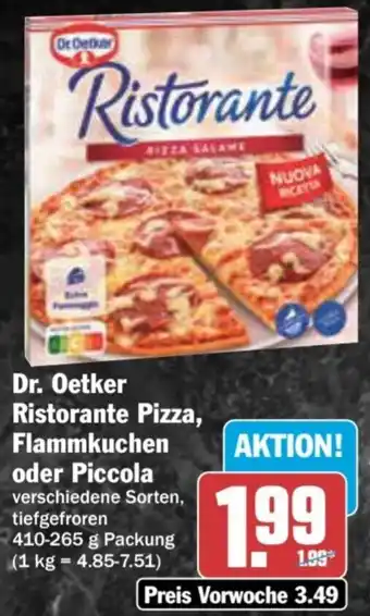 AEZ Dr. Oetker Ristorante Pizza, Flammkuchen oder Piccola Angebot