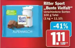 AEZ Ritter Sport ,,Bunte Vielfalt" Angebot