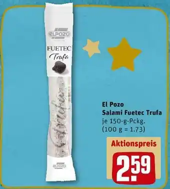 REWE El pozo salami fuetec trufa Angebot