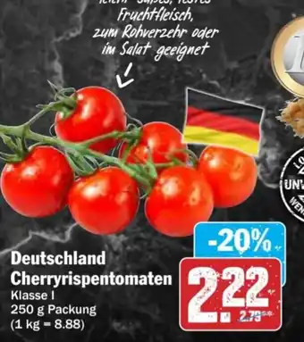 AEZ Deutschland Cherryrispentomaten Angebot