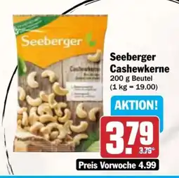 AEZ Seeberger Cashewkerne Angebot