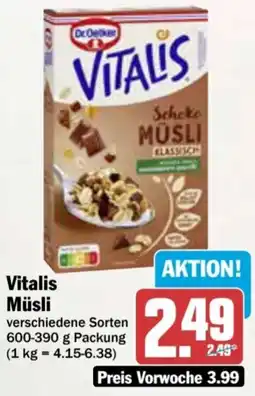 AEZ Vitalis Müsli Angebot