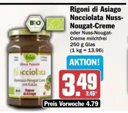 AEZ Rigoni di Asiago Nocciolata Nuss- Nougat-Creme Angebot