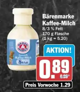 AEZ Bärenmarke Kaffee-Milch Angebot