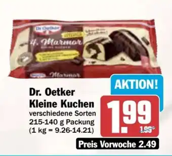AEZ Dr. Oetker Kleine Kuchen Angebot