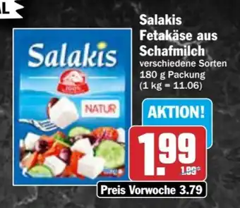 AEZ Salakis Fetakäse aus Schafmilch Angebot