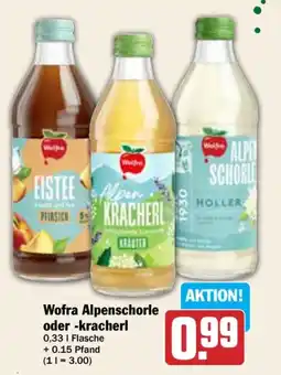 AEZ Wofra Alpenschorle oder -kracherl Angebot