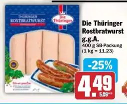 AEZ Die Thüringer Rostbratwurst g.g.A. Angebot