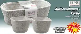 Posten Börse DESIGN decoration Aufbewahungskörbe Angebot