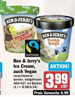 AEZ Ben & Jerry's Ice Cream, auch Vegan Angebot
