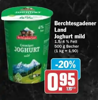 AEZ Berchtesgadener Land Joghurt mild Angebot