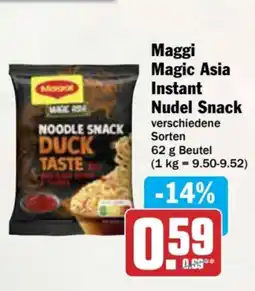 AEZ Maggi Magic Asia Instant Nudel Snack Angebot
