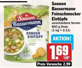AEZ Sonnen Bassermann Feinschmecker Eintöpfe Angebot