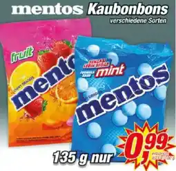 Posten Börse mentos Kaubonbons Angebot