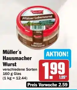 AEZ Müller's Hausmacher Wurst Angebot